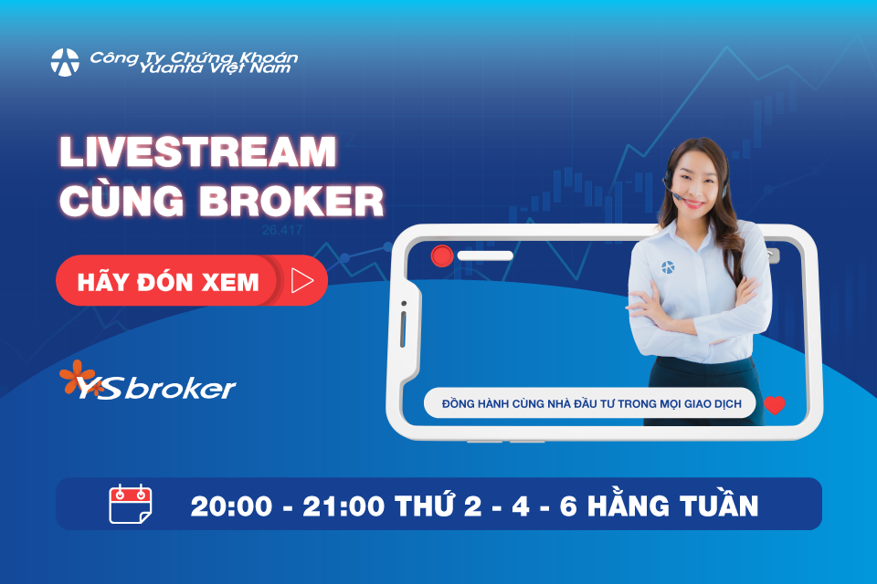 Yuanta chính thức khởi động YSbroker – Livestream nhận định thị trường miễn phí 100%