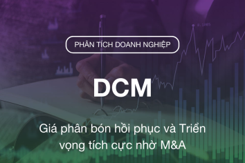 DCM: Giá phân bón hồi phục và Triển vọng tích cực nhờ M&A