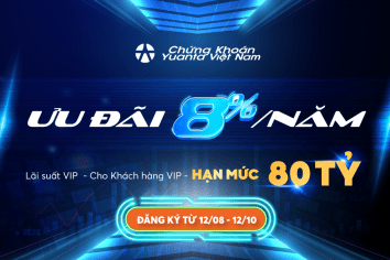 Vị thế VIP – Lãi vay VIP: Margin 8%/năm, Hạn mức đến 80 tỷ đồng!