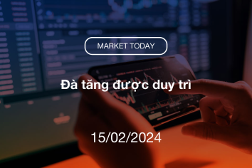 Market Today 15/02/2024: Đà tăng được duy trì