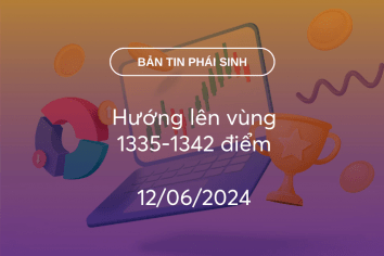 Bản tin phái sinh 12/06/2024: Hướng lên vùng 1335-1342 điểm