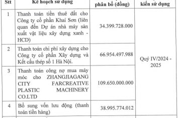 Lộ diện 8 nhà đầu tư tham gia đợt chào bán riêng lẻ 25 triệu cp của HCD