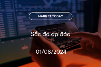 Market Today 01/08/2024: Sắc đỏ áp đảo