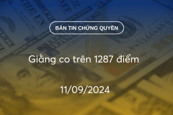 Bản tin phái sinh 11/09/2024: Giằng co trên 1287 điểm