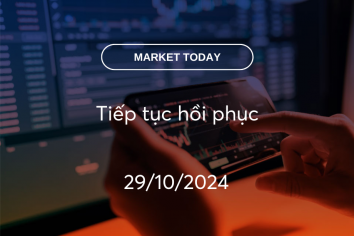 Market Today 29/10/2024: Tiếp tục hồi phục