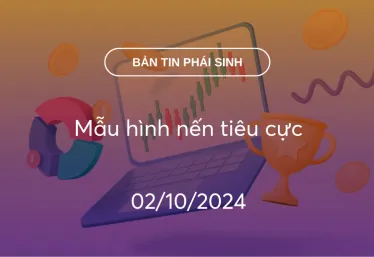 Bản tin phái sinh 02/10/2024: Mẫu hình nến tiêu cực
