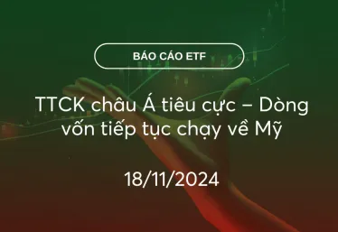 FundFlow 18/11/2024: TTCK châu Á tiêu cực – Dòng vốn tiếp tục chạy về Mỹ
