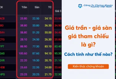 Giá trần, giá sàn, giá tham chiếu là gì? Cách tính như thế nào?