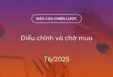 Báo cáo chiến lược Tháng 6/2025: Điều chỉnh và chờ mua